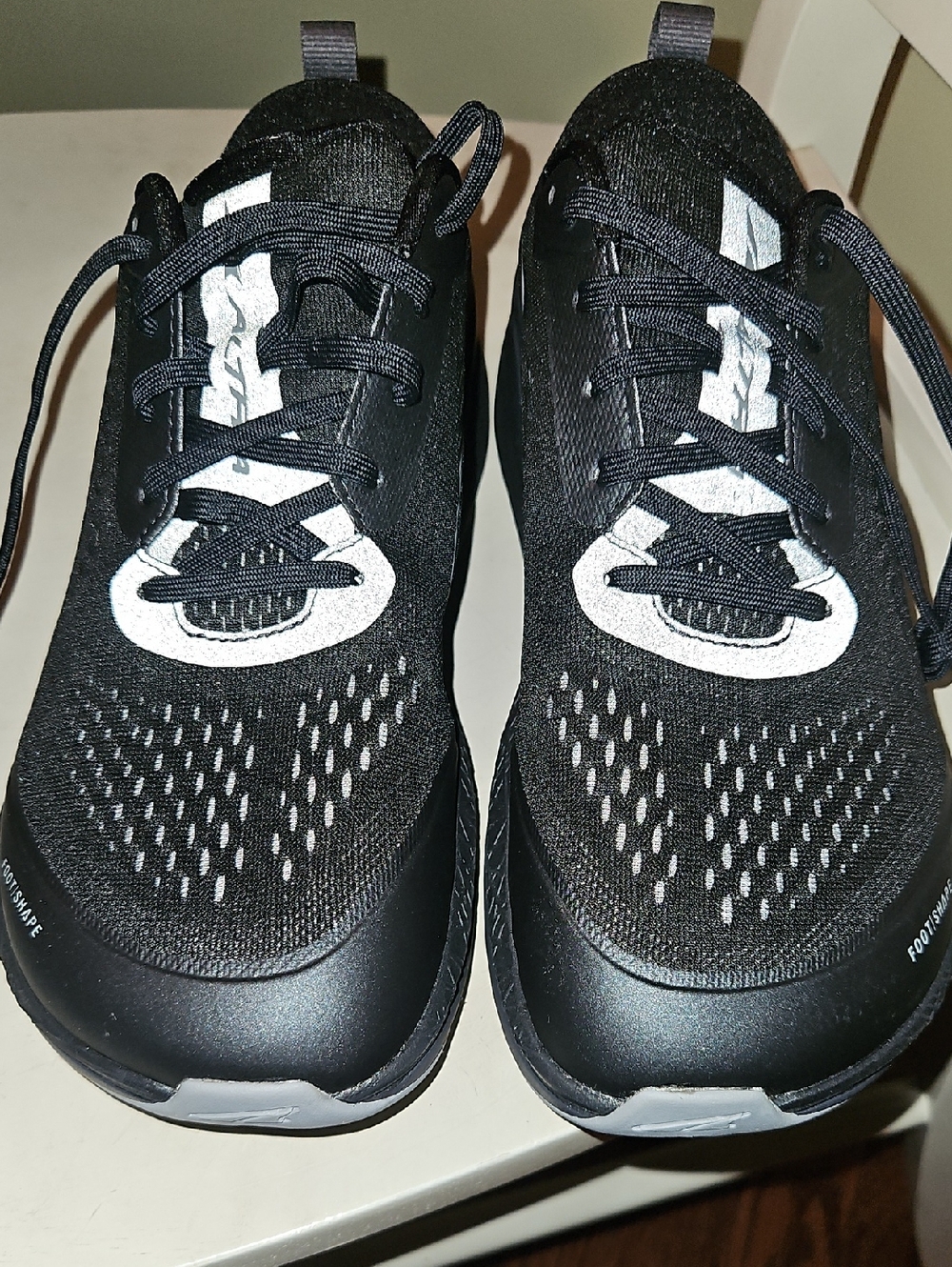 Altra Men’s Black Athletic Running Shoes with White Accents